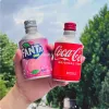 Free shipping! Japanese soda bullet Coca-Cola carbonated drink 300ml, powerful bubbles, small aluminum can Specification image
